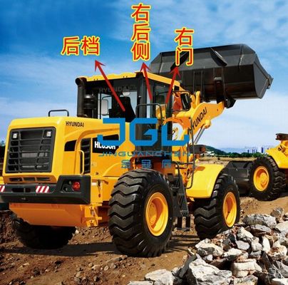 HL850K 850KS ローダー フロント ウィンドギア 左ドア 上下リアサイド リアギア 強化ガラス