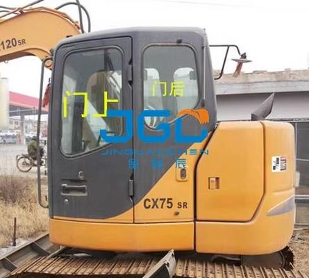 CX75掘削機のガラス ドアおよびWindowsの左右の前後大きい腕の風防ガラス