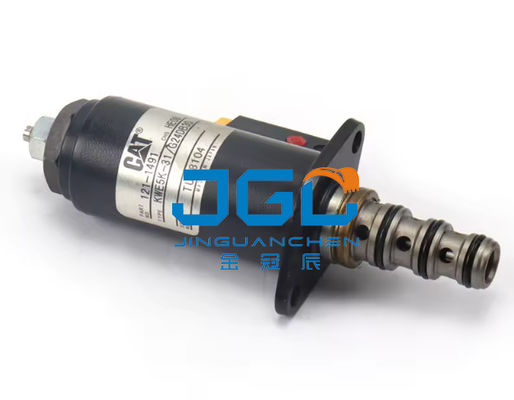 卸売 掘削機部品 水力ポンプ パイロット 安全ロック ソレノイドバルブ 121-1491 Kwe5k-31 G24db30