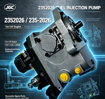 235-2026 油圧燃料噴射ポンプ CAT Caterpillar エンジン C27 C32 3412E 用 掘削機スペアパーツ