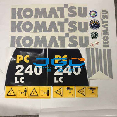 PC130 PC160 PC200 PC240 PC360の掘削機の予備品の全本体のステッカー