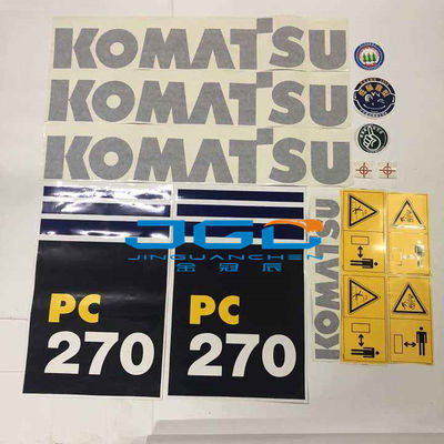 PC130 PC160 PC200 PC240 PC360の掘削機の予備品の全本体のステッカー