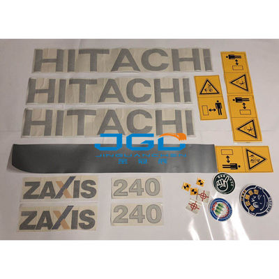 Zax70 ZAX120の掘削機の予備品ZAX200 ZAX230 ZAX270 ZAX330 ZAX400 ZAX470-3 -6の全車体のステッカー