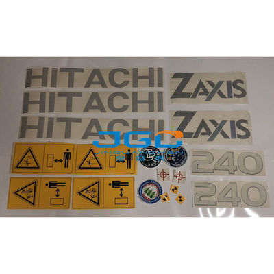 Zax70 ZAX120の掘削機の予備品ZAX200 ZAX230 ZAX270 ZAX330 ZAX400 ZAX470-3 -6の全車体のステッカー