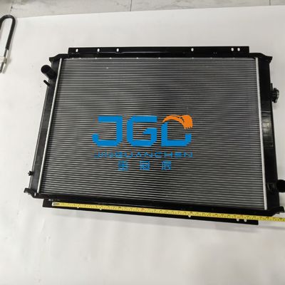PC220-7 アルミニウムプラスチック水タンクラジエーター 206-03-71111 掘削機アクセサリー