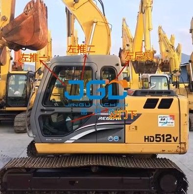 掘削機 HD820 1023 1043 308R 512 フックマシンフロントギア下部ドアプッシュアンドプル窓ガラス