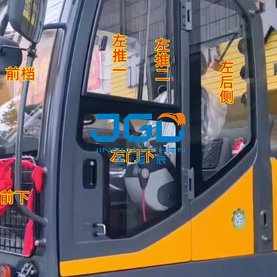 掘削機ガラス C75W キャブフロントギアガラス車のドアと窓バック車両全体強化ガラス