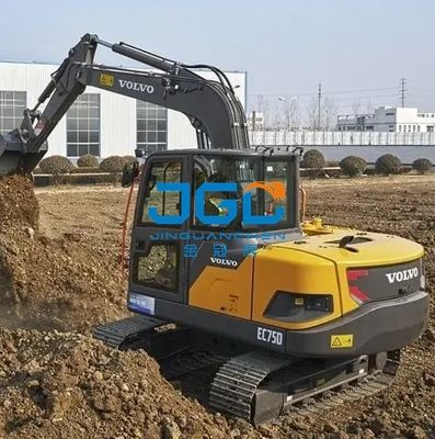 EC75D ショベル ガラス フロント 上下左ドア プッシュ リア フロントガラス 右大型天窓