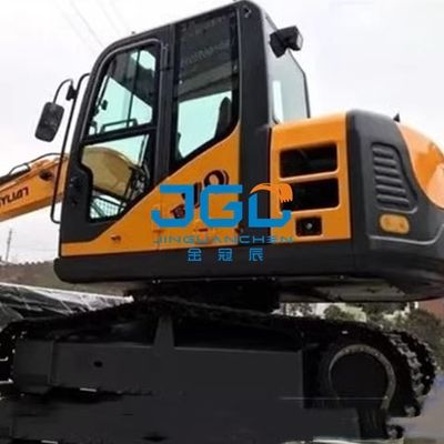掘削機 B70 フロント風は窓ドアの下の強化ガラスの背面を上下に押します