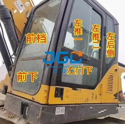 FR225D 220E 260E 150E 170E 掘削機フロント風ギアプッシュおよびプル窓ガラス
