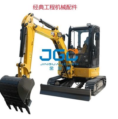 303C 303.5E2 掘削機フロント風ギア右プッシュおよびプル強化ガラス後部ギア