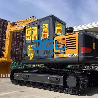 100NS 135NS ショベルガラス フロントダンパー リアリアダンパー 右アームガラス