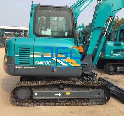 SWE60E 70 80 90 100 掘削機のガラスフロントガラスの上部と下部のドア引き違い窓