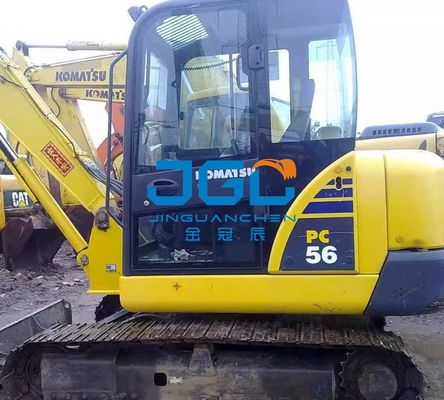 PC56-7 フロントガラスと上部車のドアと掘削機の窓の右後部強化ガラス