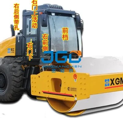 ロードローラー XG622MH 626 620 ドア上部 移動式窓 ウインドブレーキ 熱化ガラス 後部