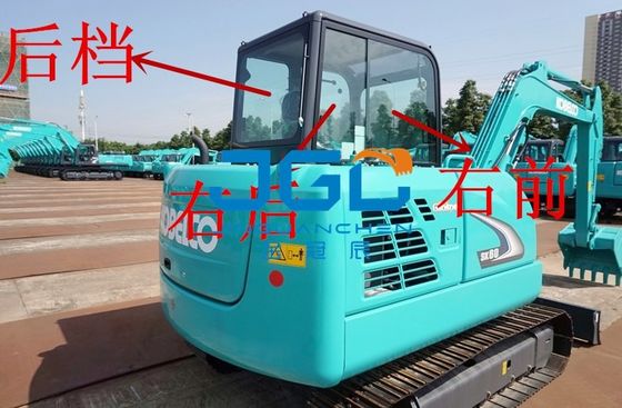 SK60-8 掘削機 フロントギア 後ろドアと窓 左と右上下腕 フロントガラス