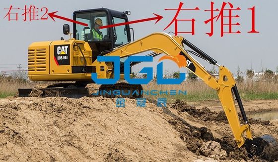 掘削機の前後窓の天窓のE305.5E2 306E2の左右の風防ガラス