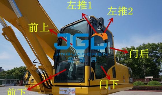 PC300 360 350 270 400 430 650 450-8mo 掘削機 前後ガラス