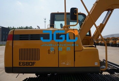 E680F 675Fの掘削機の前後フロントガラスの左右の窓ガラス