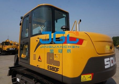 E680F 675Fの掘削機の前後フロントガラスの左右の窓ガラス