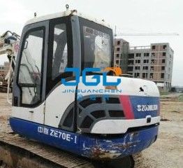 ZE60E-1 80E-1の掘削機の前部、後部の、左右のドアの、上部および下の風防ガラス