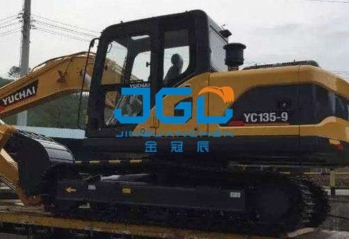 YC85-9 150 360 230 135-9掘削機の前後風防ガラス、左右のドアおよびWindows