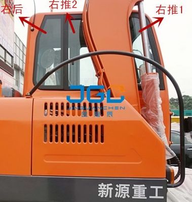XY75W-8 65W-8 掘削機 ガラス ドアと窓 左と右 前と後ろの風ガラス