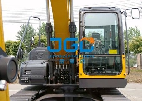 XE135Dの掘削機前後ギヤ左右のドアの天窓の上部および下の風防ガラス