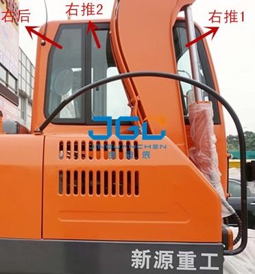 XY75W-9T 85W-8Tの掘削機のガラス ドアおよびWindowsの左右の前後天窓の風防ガラス
