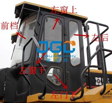 XG951-3 931-3の積込み機の前部ギヤ後部ドアおよび窓のフォークリフトの左右の風防ガラス