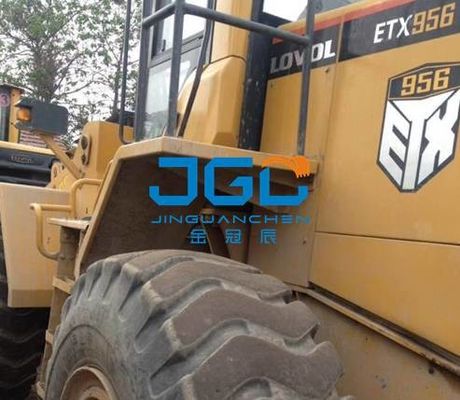 ETX956 955積込み機前部停止後部停止左右の窓のサイド アングルの風防ガラス