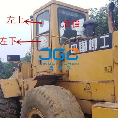 ZL50E 50D ローダー フロントストップ バックストップ 左と右の窓サイドガラス