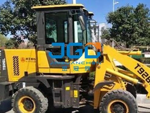 T926 928積込み機の前後左右のガラス設計の機械類の付属品