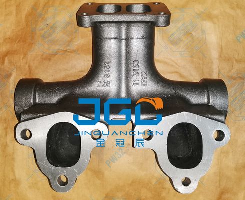 掘削機の排気 manifold 6151-11-5110 6151-11-5140 6151-11-5130 PC400-6について
