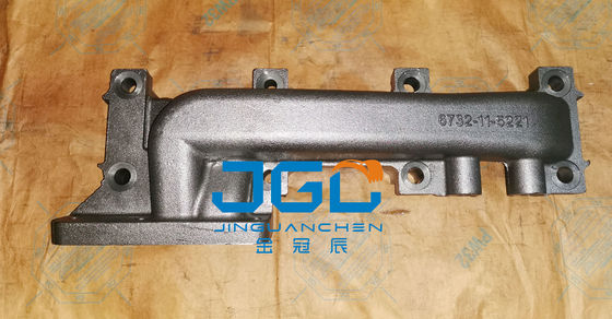 高品質のS4D102排気管 FIT 6732-11-5221 コマツー WA120-3Lのために