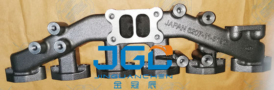 PC200-6 6D95 ディーゼルエンジンの部品 ショート排気 manifold 6207-11-5190