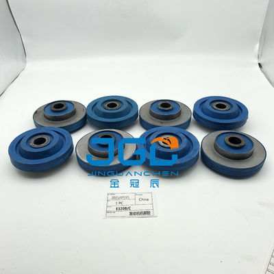 E320b E320c 黒エンジンクッション交換部品（油圧ショベルアクセサリー用）