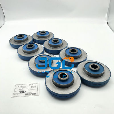 E320b E320c 黒エンジンクッション交換部品（油圧ショベルアクセサリー用）