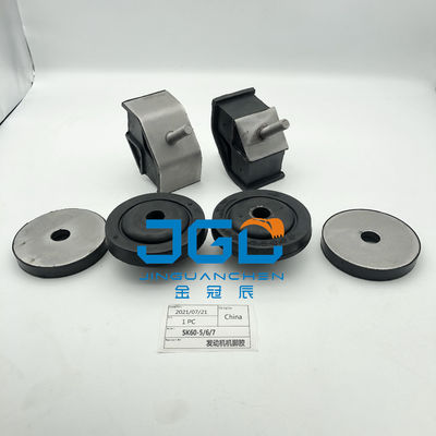 卸売 掘削機 機械部品 市場後 中国 ゴム工場 サポート プラント SK60-5/6/7 エンジン クッション 設置