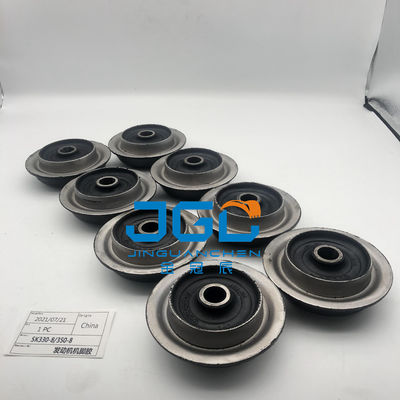 エグババターエンジン SK 330-8 350-8 マウントゴムクッション 6D102 エンジンマウントゴム