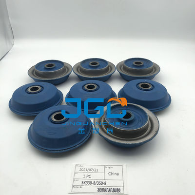 エグババターエンジン SK 330-8 350-8 マウントゴムクッション 6D102 エンジンマウントゴム
