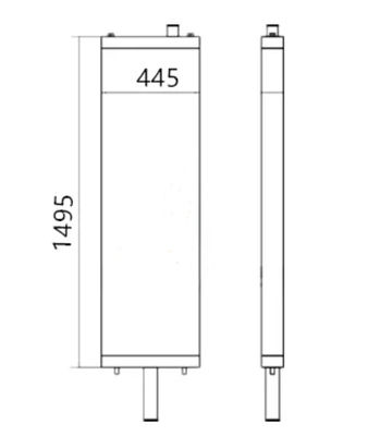 OEM 品質 PC2000 PC2000-8 掘削機ラジエーター 21T-03-31711