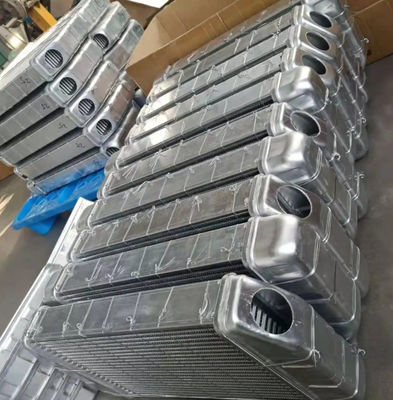 SH120A2 アルミニウム材料の掘削機ラジエーター
