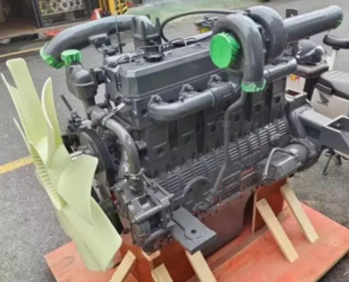 Doosan De12tディーゼルエンジン組立て De12tis掘削機 エンジン部品 エンジニアリング機械