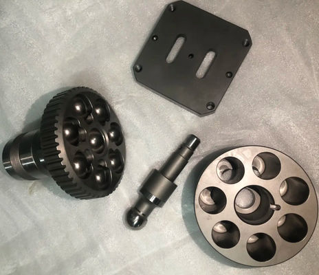 水力シリンダーブロックバルブプレートドライブシャフトセンターピンコイルスプリング鋳鉄材料