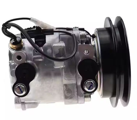 エアコンコンプレッサー 447180-6430 油圧ショベル SV06E エンジン 12V 108mm