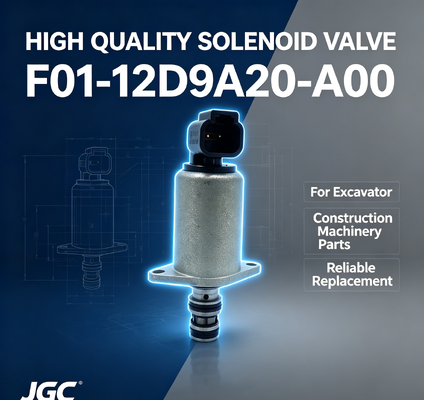 高品質電磁弁 F01-12D9A20-A00 掘削機建設機械部品用