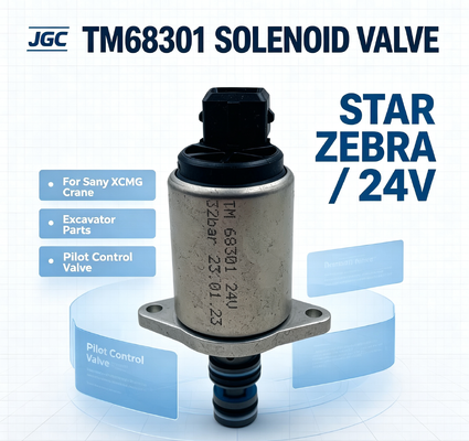 STAR ZEBRA TM68301 掘削機部品 新型トーマス・パイロット パーソナショナル・ソレノイドバルブ サニー・XCMG クレーン 24V 小売産業用