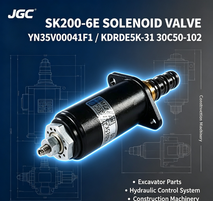 エグババータソレノイドバルブ SK200-6E YN35V00041F1 KDRDE5K-31 30C50-102