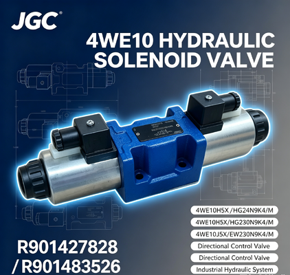 4WE10シリーズ R901427828 4WE10H5X/HG24N9K4/M R901483526 4WE10J5X/EW230N9K4/M 油圧ソレノイド方向制御弁